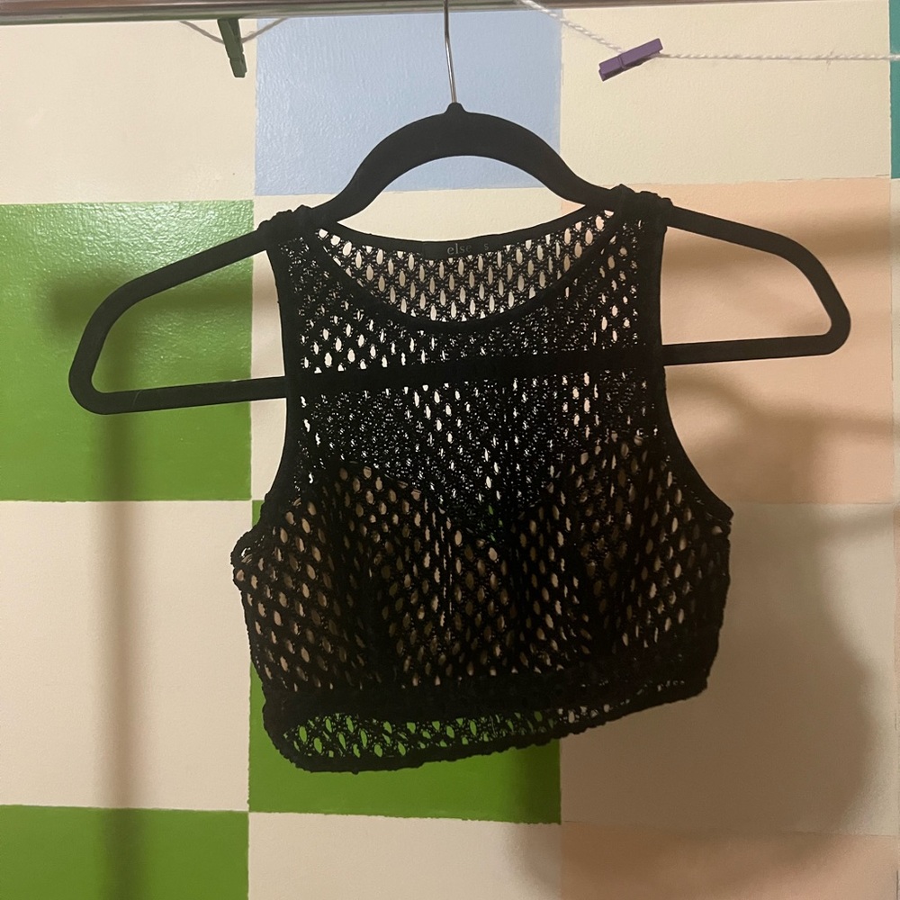Fishnet bra top - Picture 3 of 6